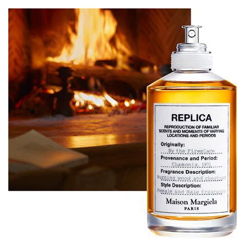 maison margiela by the fireplace.